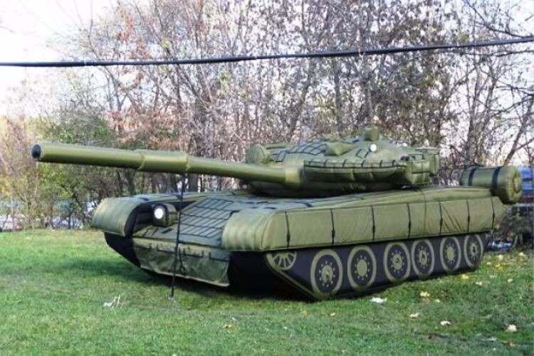新疆大型充气军用炮