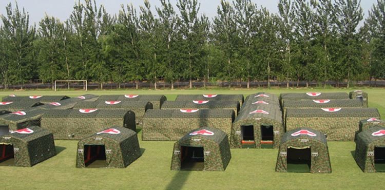 新疆军用充气帐篷